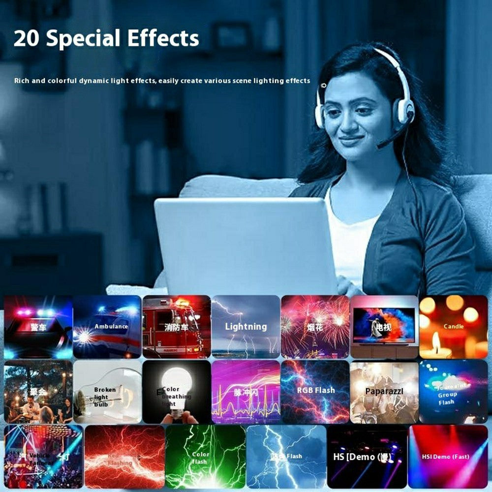 VLOGLITE B20RGB Handheld RGB Photography Light Stick 20 Modes 1800K