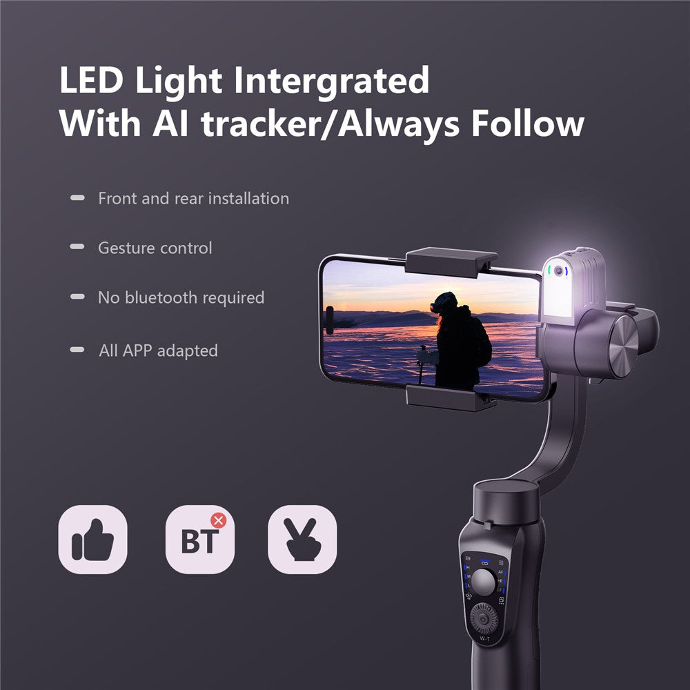 S5Bpro Intelligenter KI-Tracking 3-Achsen Gimbal Stabilisator Selfie-Stativ