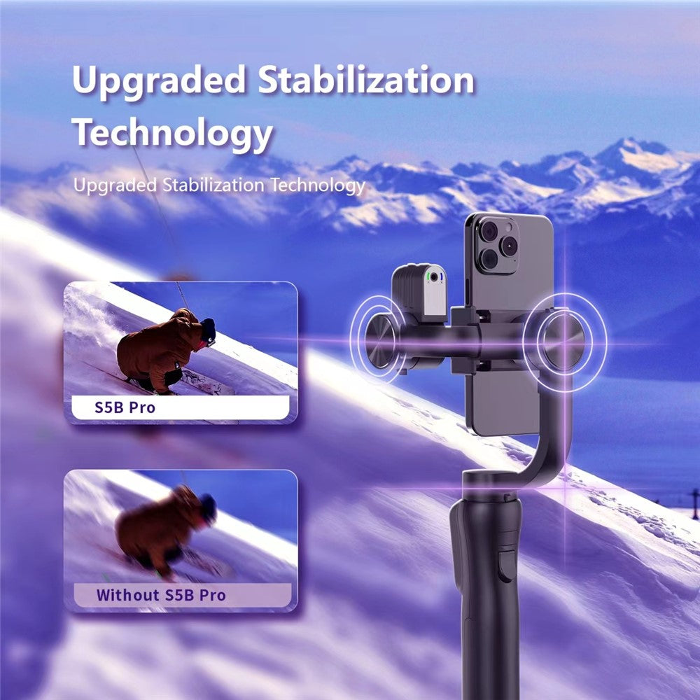 S5Bpro Intelligenter KI-Tracking 3-Achsen Gimbal Stabilisator Selfie-Stativ