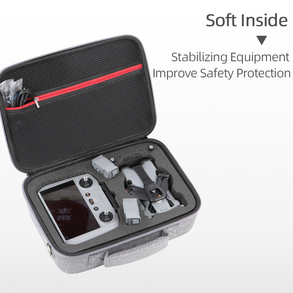 For DJI Mini 5 Pro Drone Storage Bag with Shoulder Strap Shockproof EVA Portable Carry Case