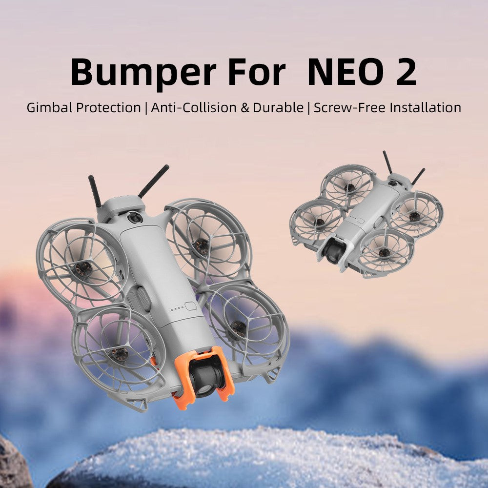BRDRC For DJI Neo 2 Shock Absorption Bumper Plastic Anti-Collision Drone Gimbal Protector Guard