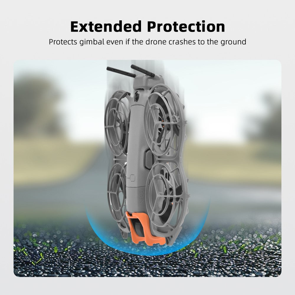 BRDRC For DJI Neo 2 Shock Absorption Bumper Plastic Anti-Collision Drone Gimbal Protector Guard