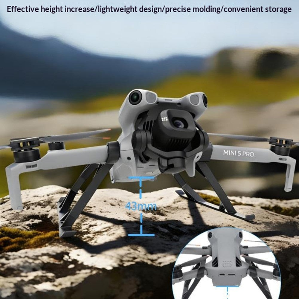 915341 For DJI Mini 5 Pro 2Pcs Landing Gear Height Extension Elevated Legs Protective Stand