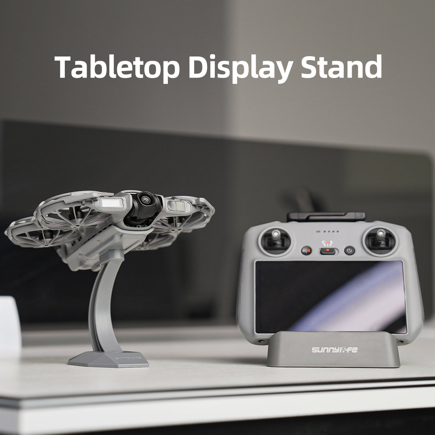 SUNNYLIFE NE2-ZJ156 For DJI Neo 2 Desktop Display Stand Drone Exhibition Holder Showcase Accessories