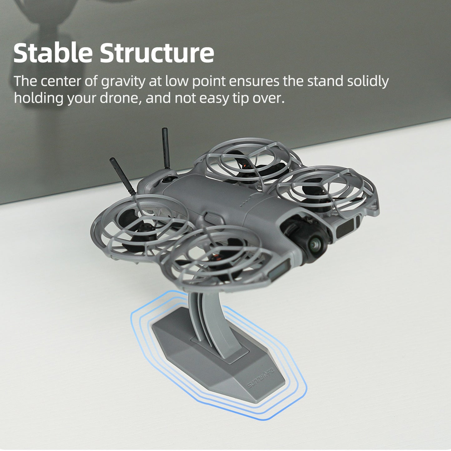 SUNNYLIFE NE2-ZJ156 For DJI Neo 2 Desktop Display Stand Drone Exhibition Holder Showcase Accessories