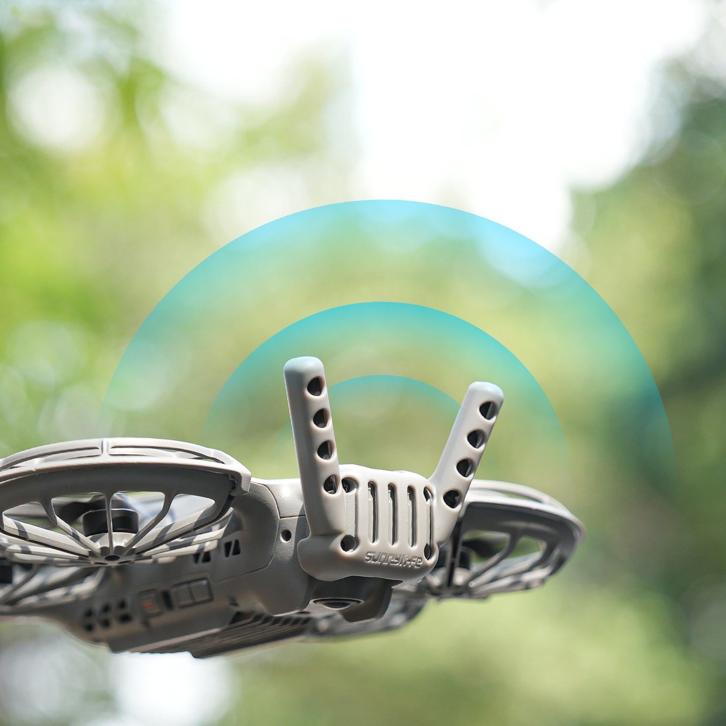SUNNYLIFE For DJI Neo 2 Digital Transceiver Antenna Protective Case Shock Absorption Anti Collision Cover