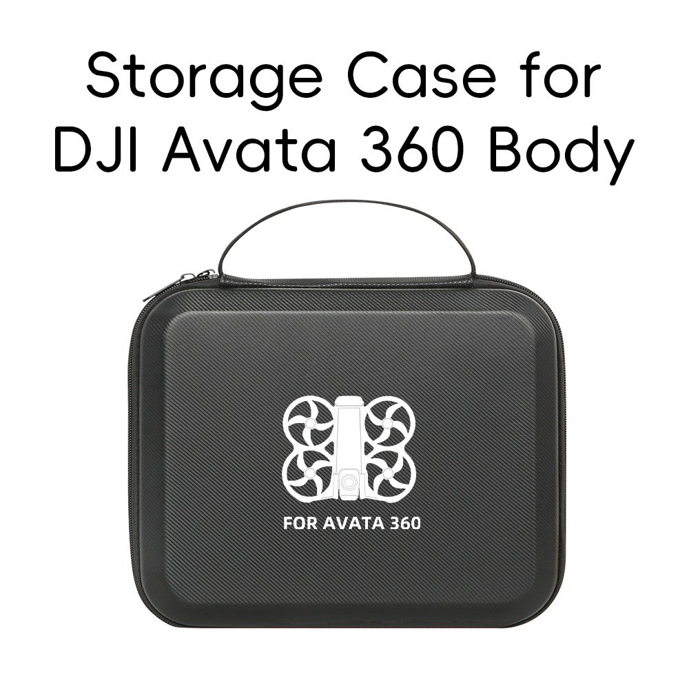 PU Portable Storage Case for DJI Avata 360 Drone Hard Shell Carrying Bag Travel Organizer Drone Protection Handbag