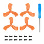 915611 2 Pairs Drone Propellers for DJI Neo 2 Spare Blades Replacement Parts with Screws