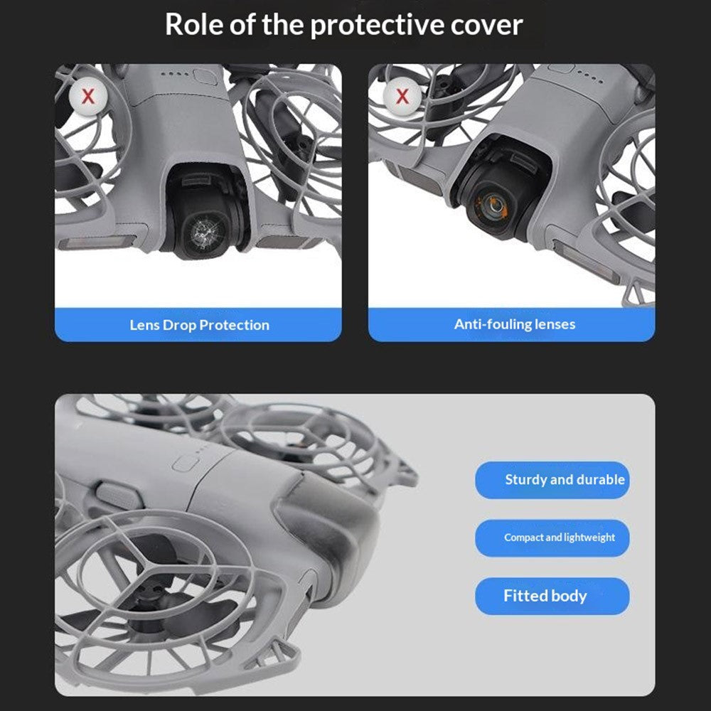 915612 Gimbal Camera Lens Protective Cover for DJI Neo 2 Dustproof Scratch Resistant Transport Protection Gimbal Camera Cap