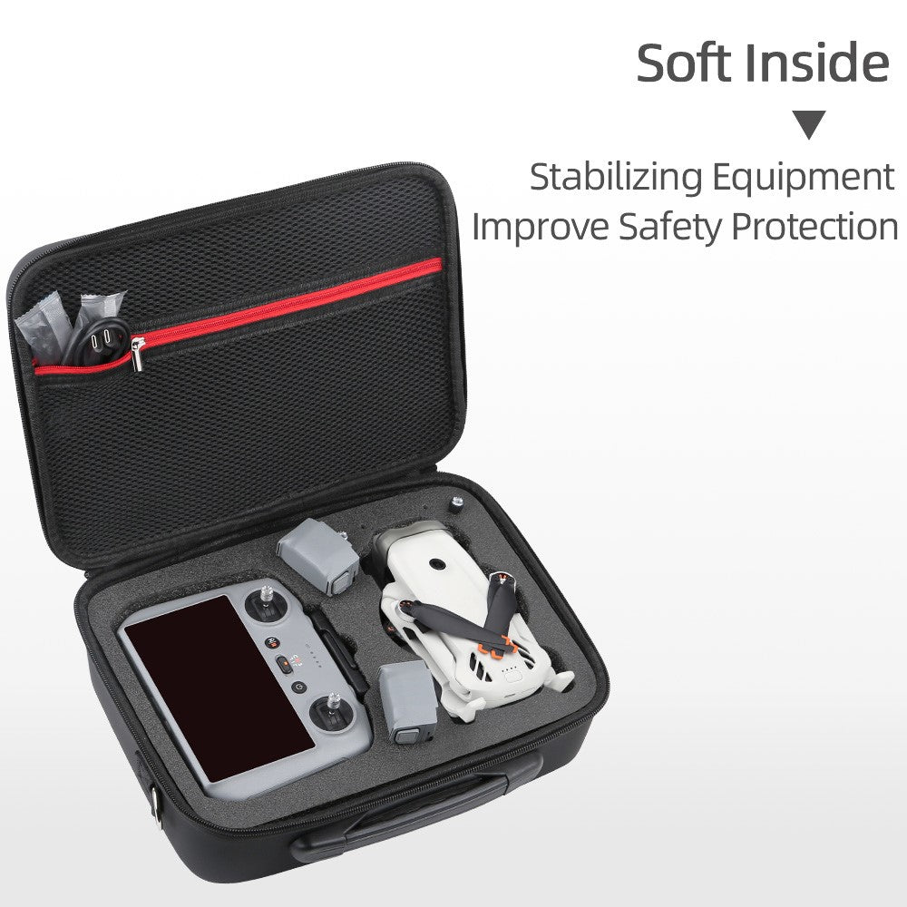 For DJI Lito 1 / Lito X1 Drone Carrying Bag EVA Hard Shell Portable Storage Bag with Shoulder Strap