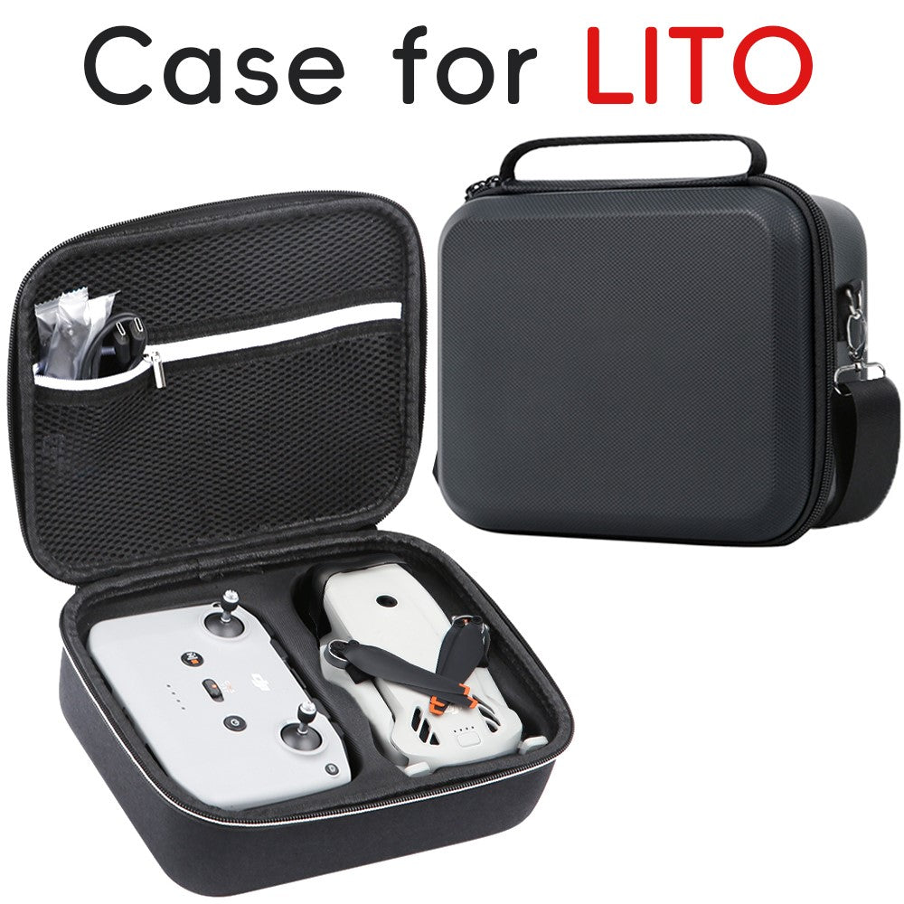 For DJI Lito 1 / Lito X1 Portable Carrying Case PU Lycra Hard Shell Storage Bag Remote Controller Protective Cover