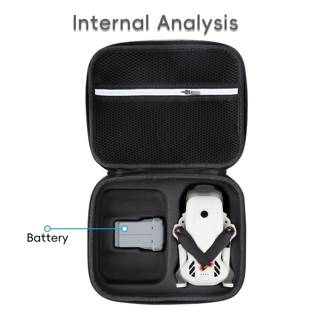 For DJI Lito 1 / Lito X1 Portable Carrying Case PU Lycra Hard Shell Storage Bag Remote Controller Protective Cover