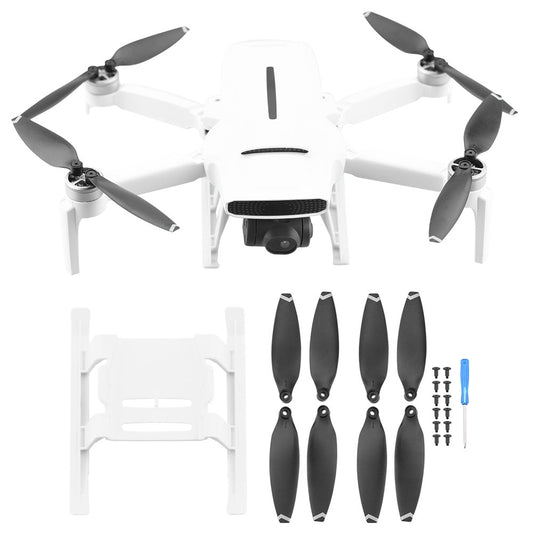 EWB8805+EWB8727 Landing Gear Height Extension Leg Height Raiser and Propeller Drone Accessories for FIMI X8 MINI