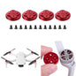 SUNNYLIFE Q9265 4Pcs/Set Motor Cover Aluminum Alloy Motor Cap Dust Cover Protector for DJI Mini SE/Mini 2/Mavic Mini