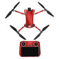 SUNNYLIFE MM3-TZ396 For DJI Mini 3 Pro Drone + for DJI RC Remote Control Stickers Set Anti-scratch Decorative Stickers Decals