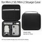 For DJI Mini 2 / Mini 2 SE Combo Drone and Accessories Storage Bag Portable Shockproof Carrying Case Handbag