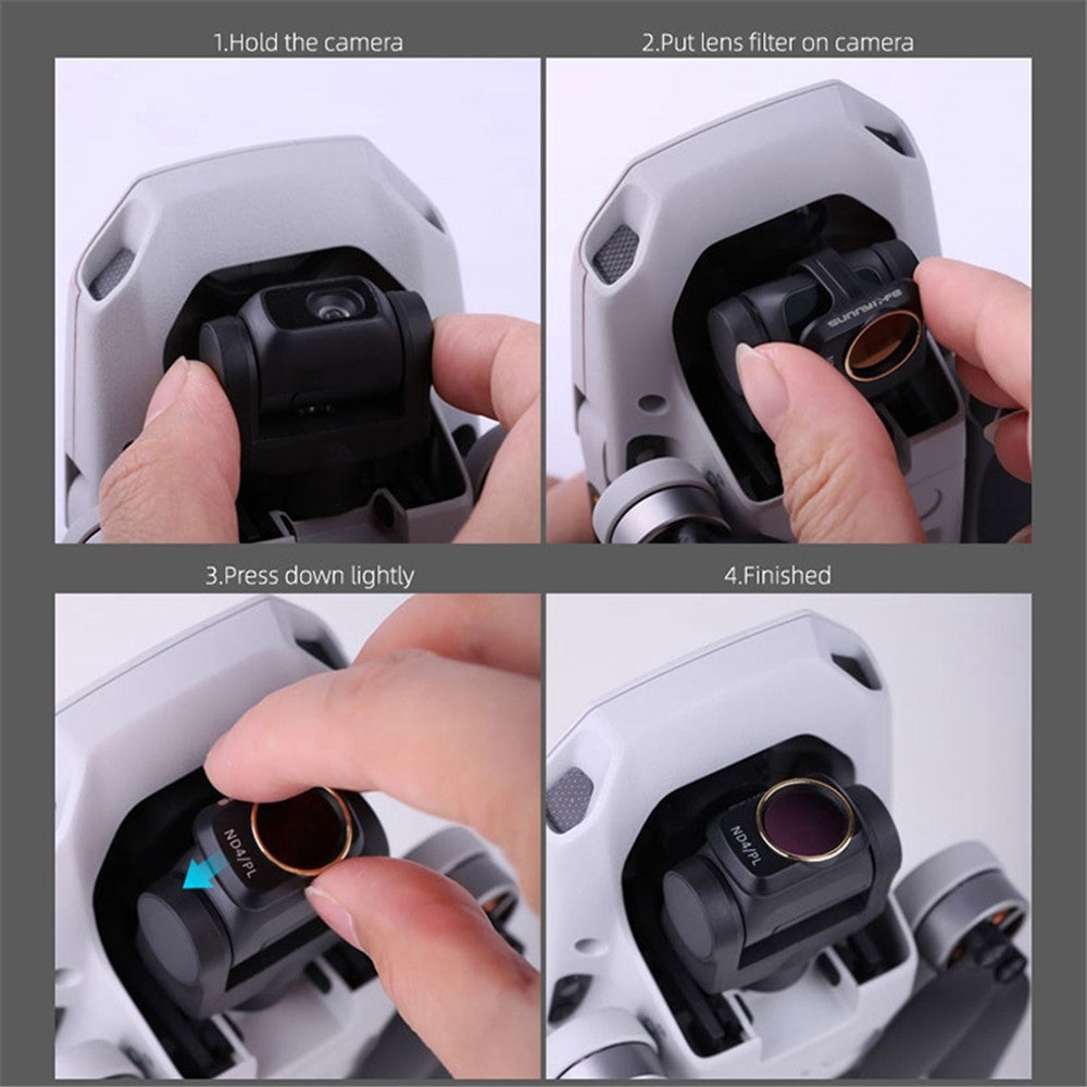 SUNNYLIFE MM-FI9252 For DJI Mavic Mini/Mini SE/Mini 2 ND/PL Filter RC Lens Accessories