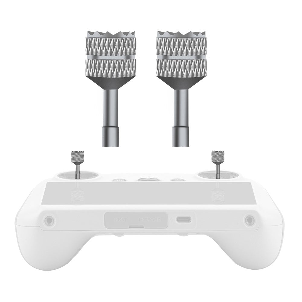 EWB9409 For DJI Mini 3 Pro Remote Controller 1 Pair Thumb Rocker Aluminum Alloy Control Joysticks