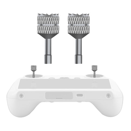 EWB9409 For DJI Mini 3 Pro Remote Controller 1 Pair Thumb Rocker Aluminum Alloy Control Joysticks