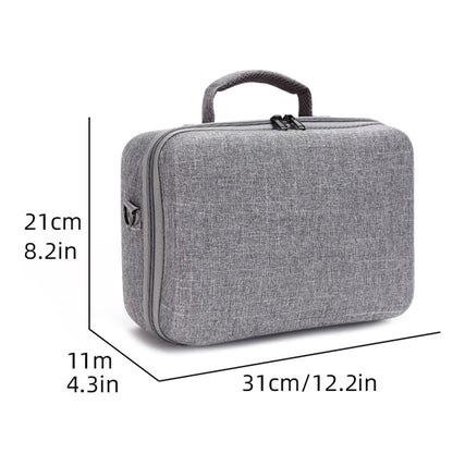For DJI Mini 4 Pro Shockproof EVA+Cloth Handbag Carrying Case RC Drone Accessories Storage Bag with Shoulder Strap
