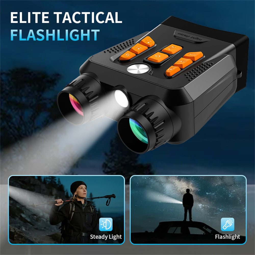 4K Night Vision Binoculars 3.0 Inch Screen 16X Digital Zoom 36MP Camera IR Infrared Digital Telescope for Outdoor Hunting (No Momery Card)