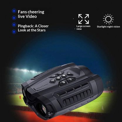 4K Night Vision Binoculars Infrared Digital Camera 25X Zoom HD Video Recording Digital Telescope for Outdoor Hunting