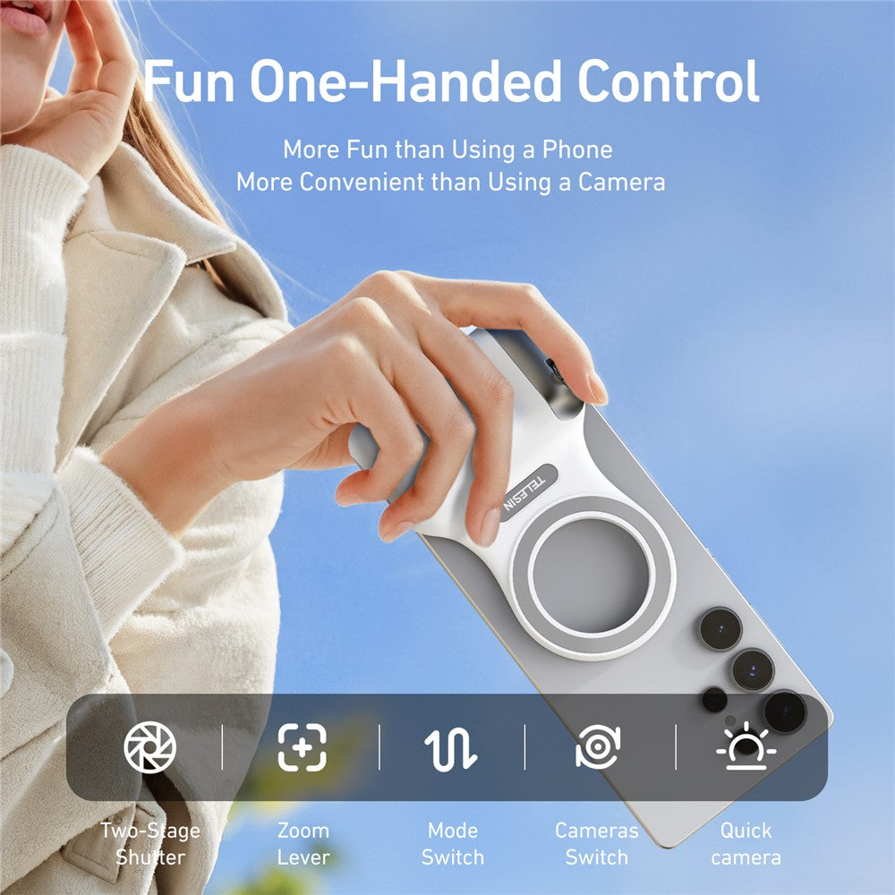 TELESIN Magsafe Smartphone Kameragriff – Perfekt für Fotografie