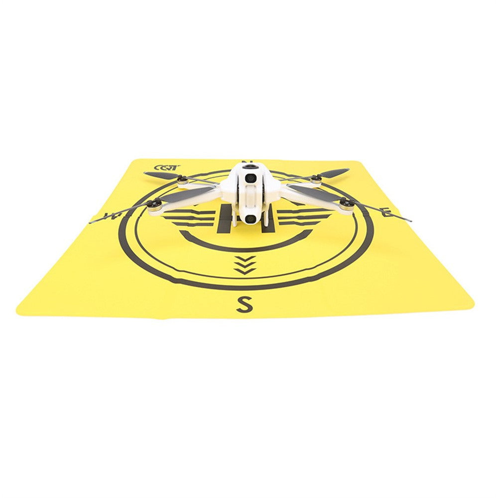 Drone Landing Pad for Antigravity A1 43cm Foldable Waterproof PU Leather Mat with Compass