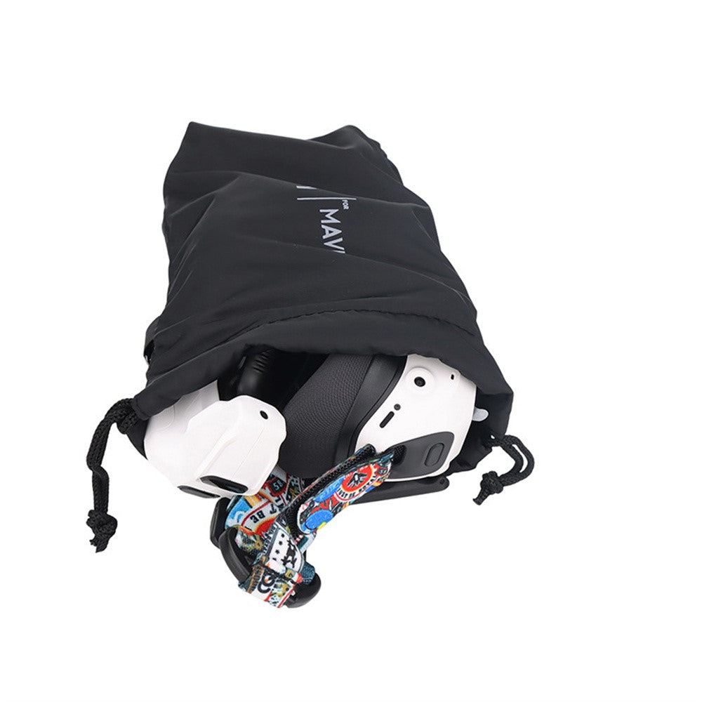 915058-02 Large Size Storage Bag for Antigravity A1 Drone FPV Goggles Controller Waterproof Drawstring Carrying Pouch with Metal Clip