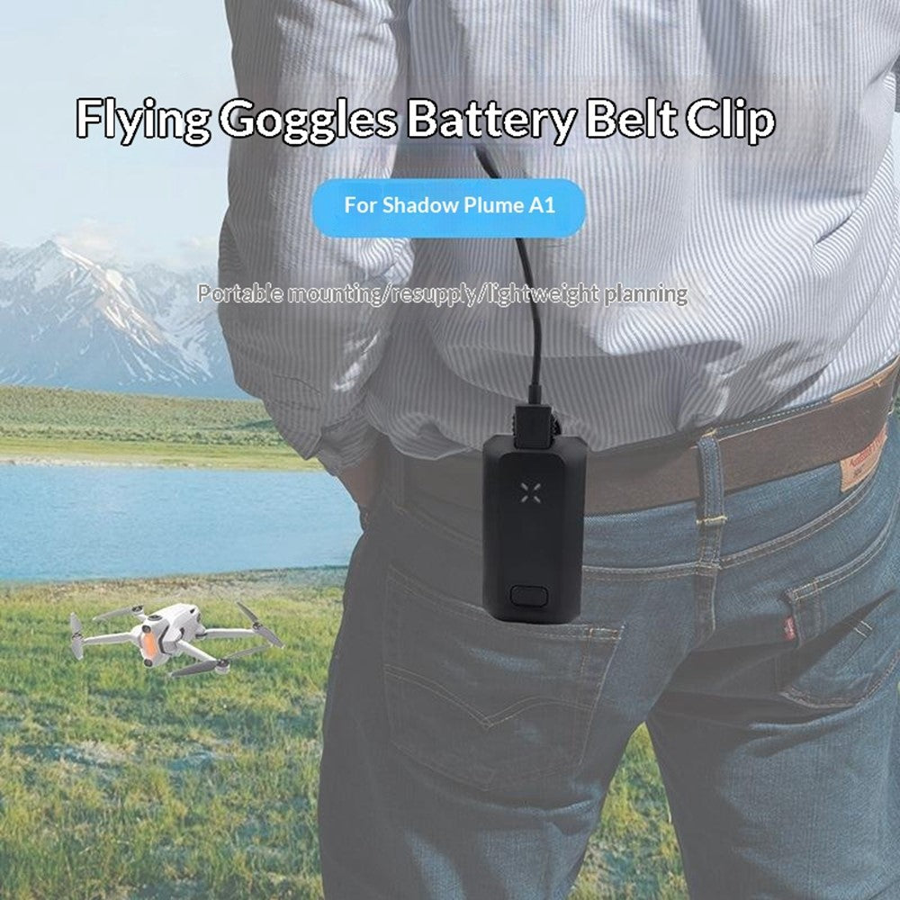 915634 Flying Goggles Battery Belt Clip for Antigravity A1 Portable Battery Charging Bracket Holder Storage Case