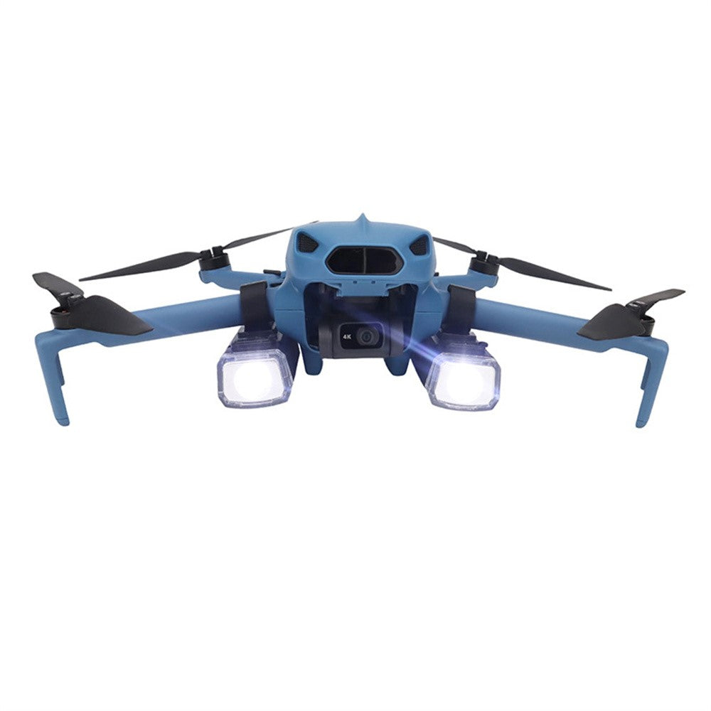 915357 2Pcs Drone LED Light for Lumen Fly Mini Arm Clamp 300mAh Rechargeable Night Flight Lighting Lamp