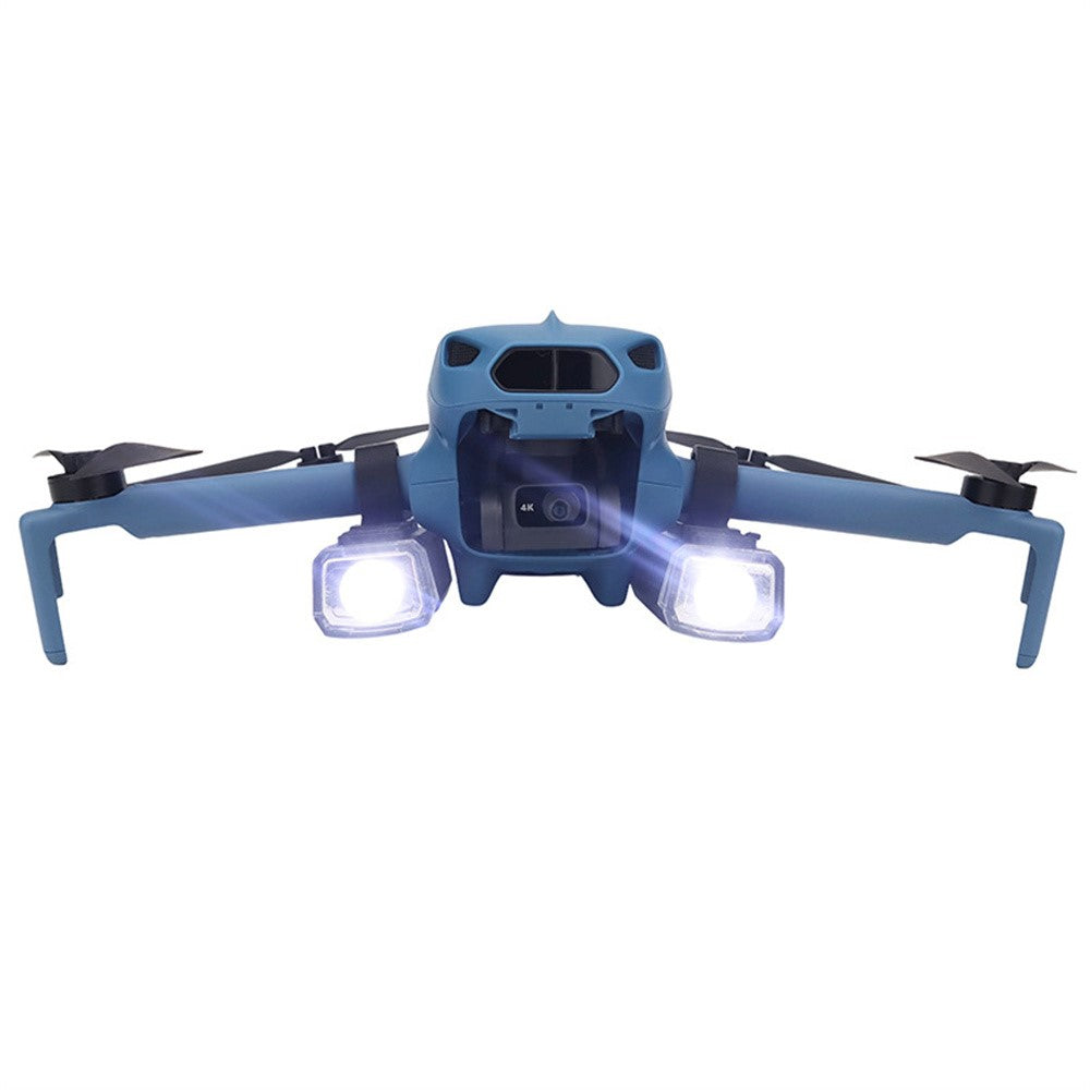 915357 2Pcs Drone LED Light for Lumen Fly Mini Arm Clamp 300mAh Rechargeable Night Flight Lighting Lamp