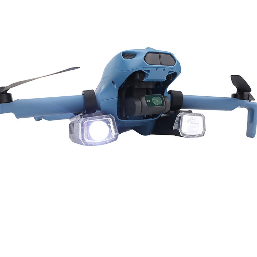 915357 2Pcs Drone LED Light for Lumen Fly Mini Arm Clamp 300mAh Rechargeable Night Flight Lighting Lamp