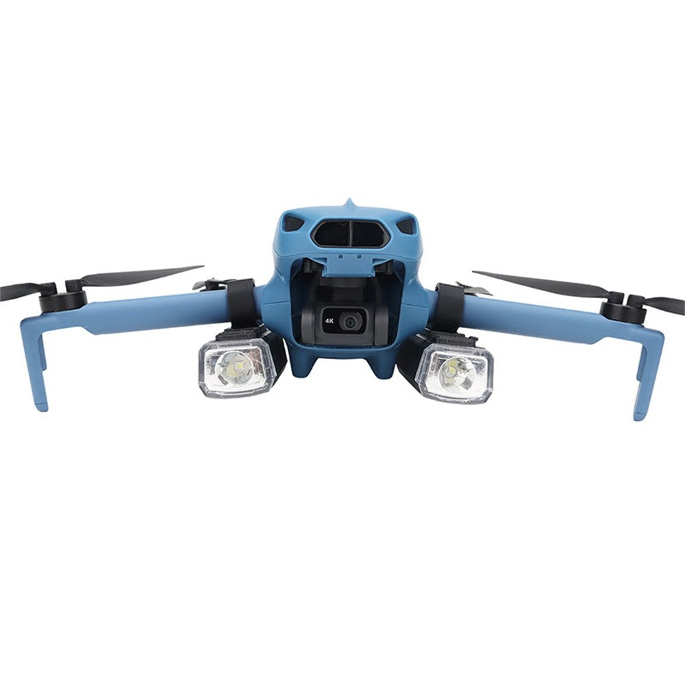 915357 2Pcs Drone LED Light for Lumen Fly Mini Arm Clamp 300mAh Rechargeable Night Flight Lighting Lamp