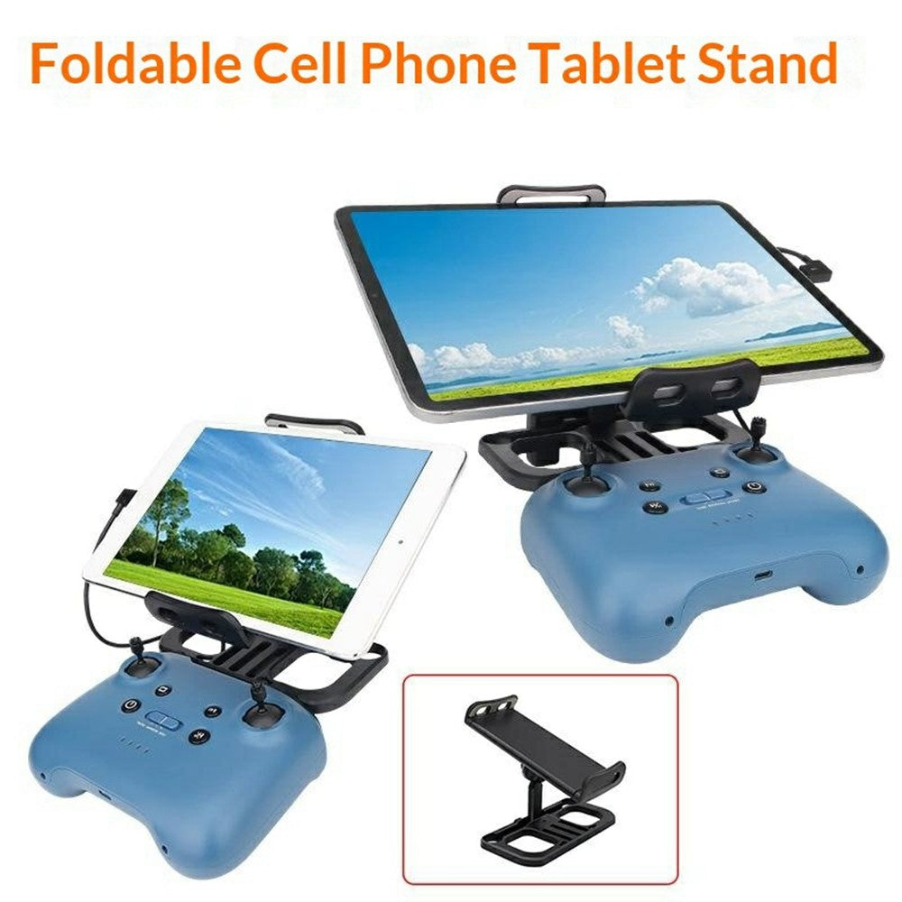 912757 For LumenFly Mini Drone Controller Foldable Tablet Stand 360 Degree Rotation Desktop Mount Bracket