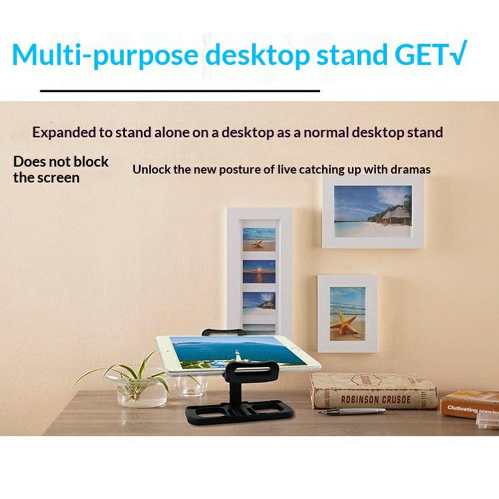 912757 For LumenFly Mini Drone Controller Foldable Tablet Stand 360 Degree Rotation Desktop Mount Bracket