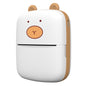 A8A Portable Bluetooth-compatible Photo Printer Wireless Office Memo Student Mini Printer