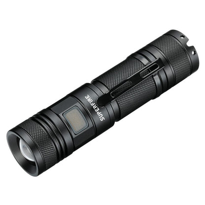 SUPFIRE A2-S 15W 1100 Lumens Zoom LED Flashlight 5-Modes USB Rechargeable Portable Torch