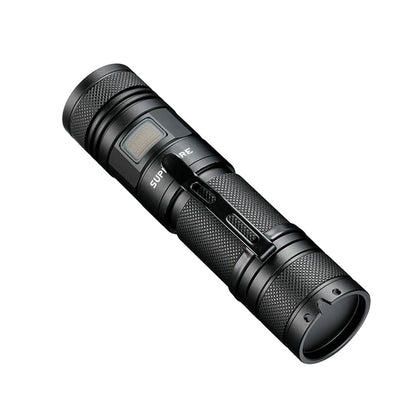 SUPFIRE A2-S 15W 1100 Lumens Zoom LED Flashlight 5-Modes USB Rechargeable Portable Torch