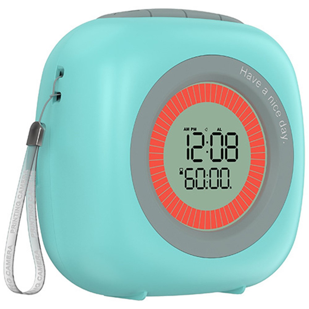 M9 Mini Thermal Printer Wireless Bluetooth-compatible Wrong Question Printer with Alarm Clock