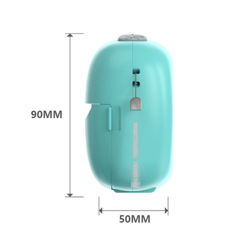 M9 Mini Thermal Printer Wireless Bluetooth-compatible Wrong Question Printer with Alarm Clock