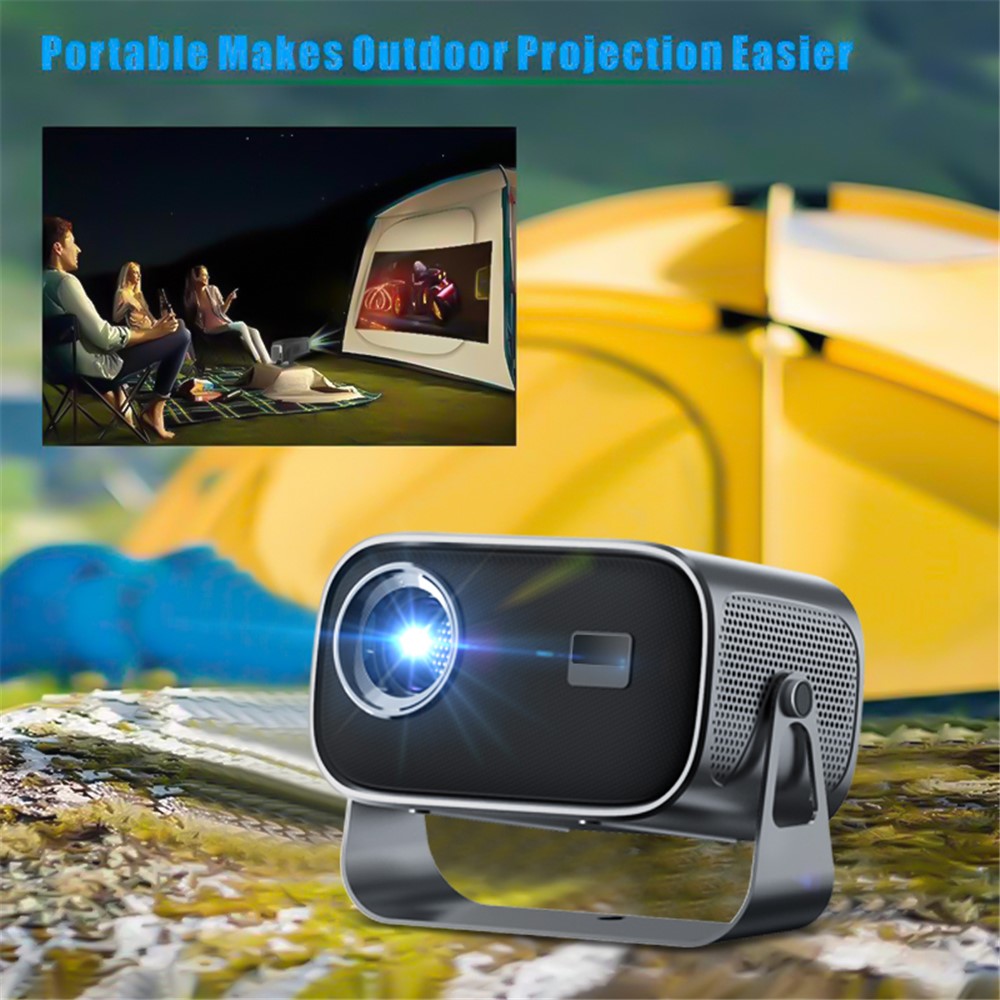 P19 Portable Projector 720P HD Video Android 13 WiFi Bluetooth-compatible Home Theater Office LED Projector