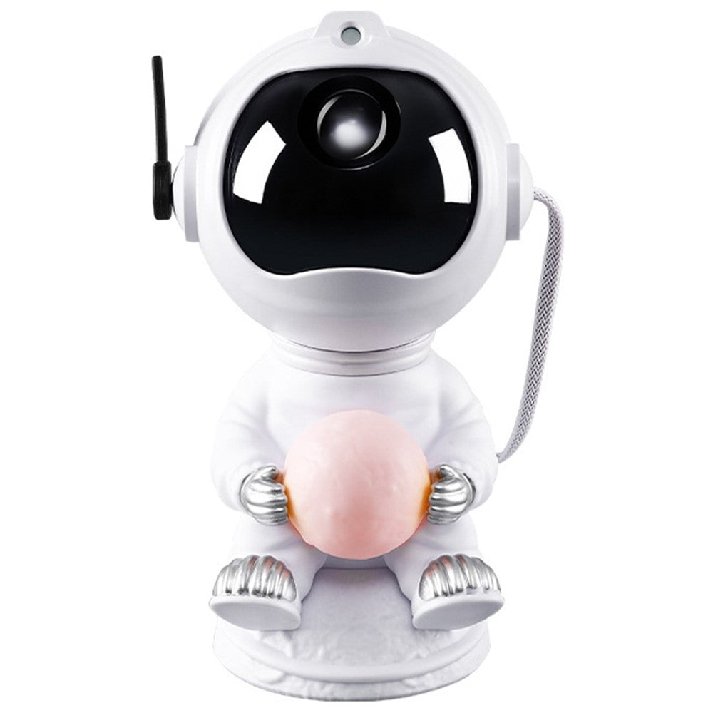 JN2312 Lovely Astronaut Smart Timing Starry Sky Projection Lamp Bluetooth-compatible Speaker Moon Night Light