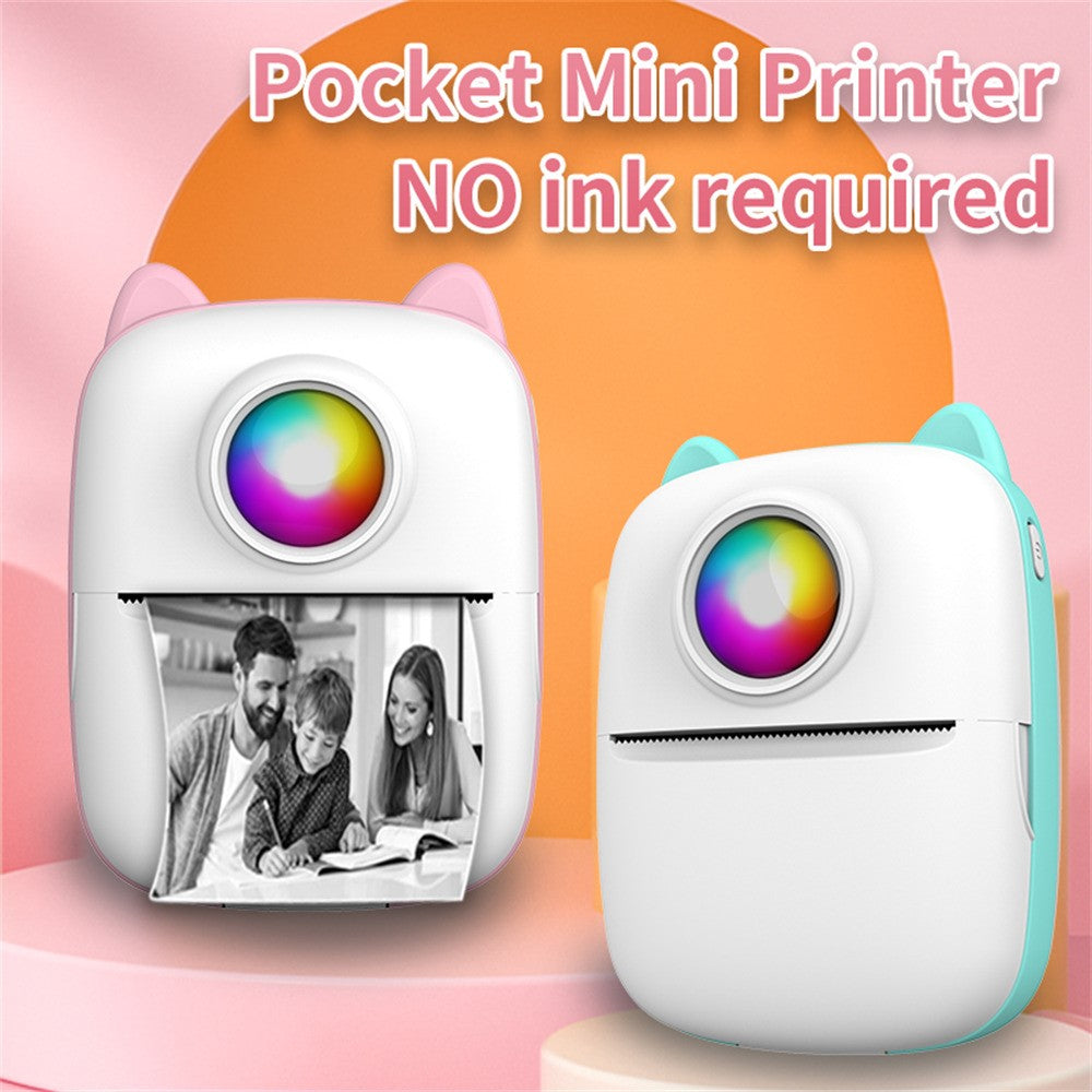 X2 Mini Home Bluetooth-compatible Thermal Printer Photo Label Notes Printing Machine