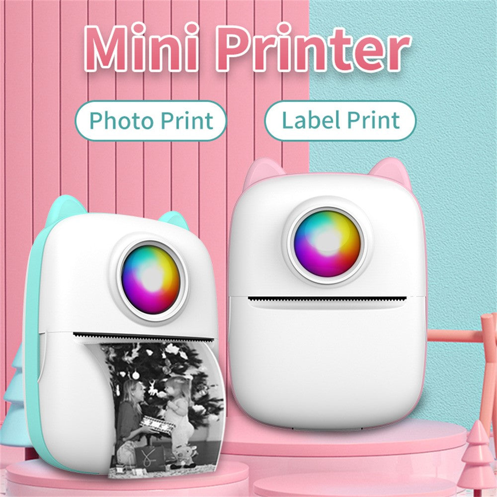 X2 Mini Home Bluetooth-compatible Thermal Printer Photo Label Notes Printing Machine