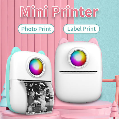 X2 Mini Home Bluetooth-compatible Thermal Printer Photo Label Notes Printing Machine