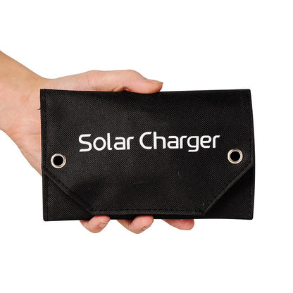 SPB6Z Foldable 6 Solar Panel Charger 12W 5V Portable Solar Charger for Outdoor Hiking Camping