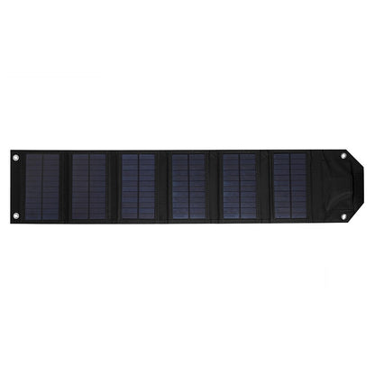 SPB6Z Foldable 6 Solar Panel Charger 12W 5V Portable Solar Charger for Outdoor Hiking Camping