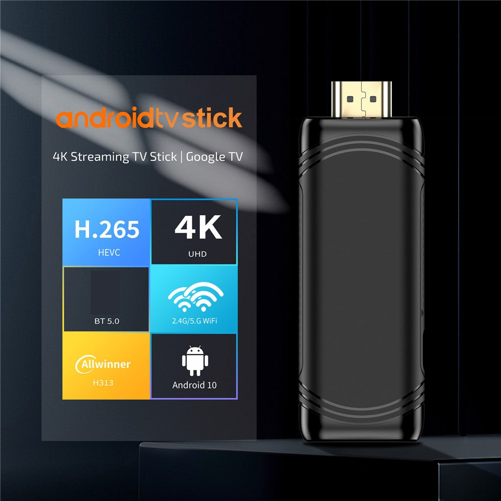 YD925 2+8GB Android Smart TV Stick Quad Core ARM Cortex A53 4K Streaming TV Stick