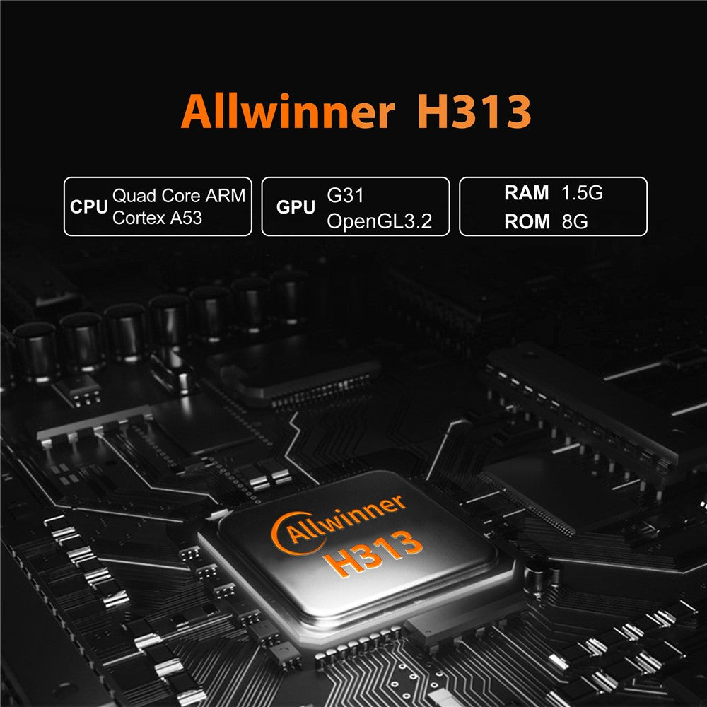 YD925 2+8GB Android Smart TV Stick Quad Core ARM Cortex A53 4K Streaming TV Stick